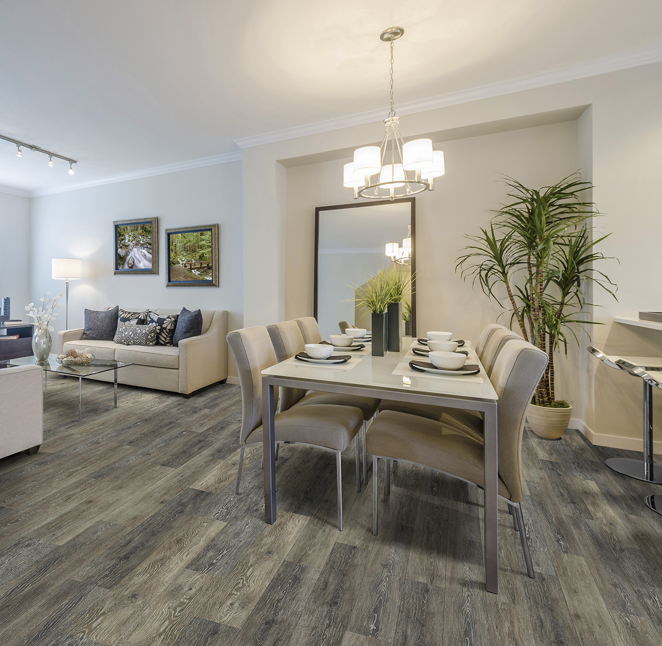 Town_Country_Concord_RES_rm Laminate flooring installation is a snap, when you work with the flooring pros at Wilkerson Floors.