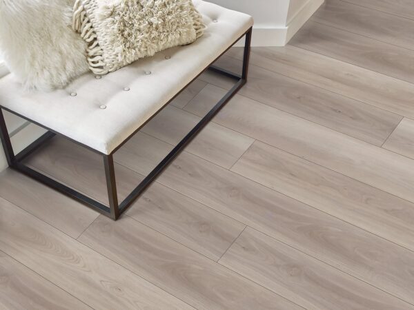 Room scene of Shaw Floorte Pro Paladin Plus Lighthouse luxury vinyl plank flooring.